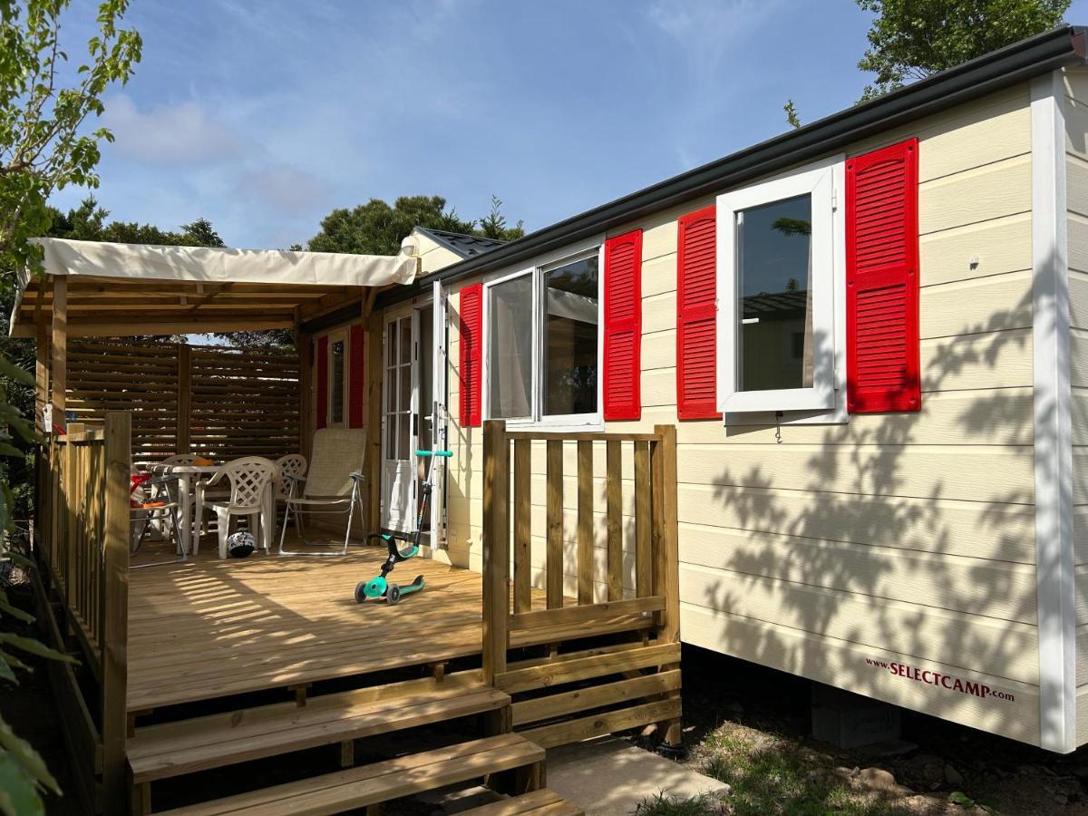 Les Mobil Homes De Naka, Une Entree Gratuite Pour La Reserve Africaine Port-la-Nouvelle Bagian luar foto